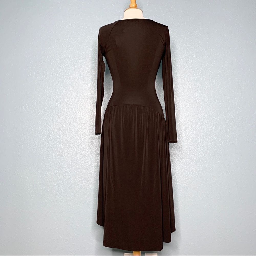 Lenon Rouged Long Sleeved Dress NWT - Picture 7 of 8
